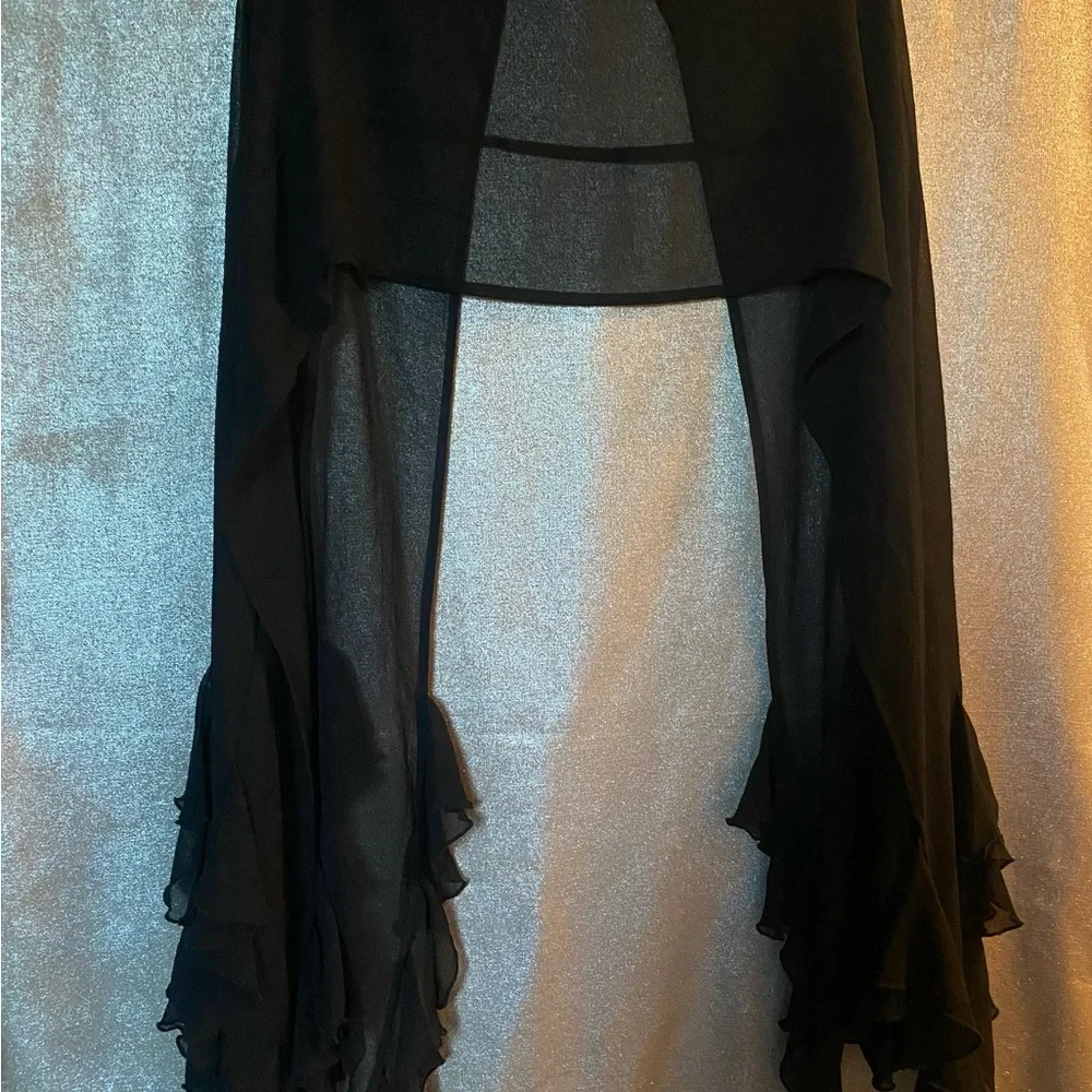 Worthington black full wrap shawl - Picture 3 of 15